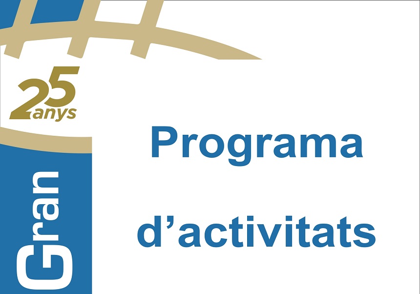 Cartel Programa de actividades